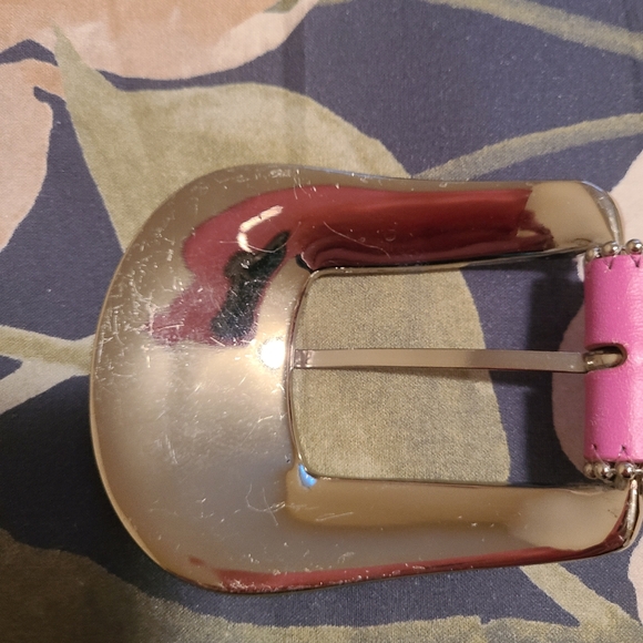 Christine Alexander leather  belt with Swarovski crystals - Picture 6 of 8